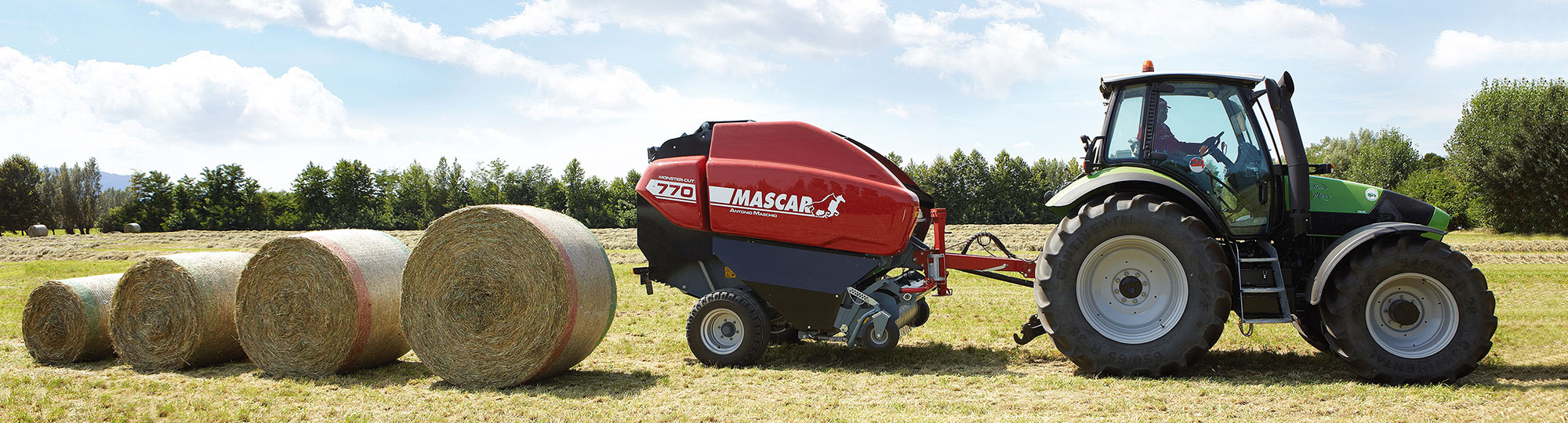 Пресс-подборщик рулонный Mascar Monster