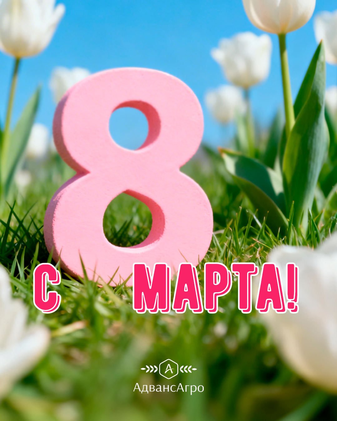 Коллеги, поздравляю с Международным женским днем!